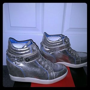 G by Guess Silver Popstar Sneaker